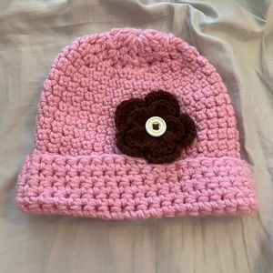 Pink knitted Hat NWOT